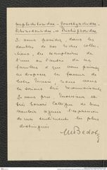 Nachlass Franz Steindachner, Brief von M. Bedot an Franz Steindachner (20.03.1906), Inv.Nr. 29.01, Seite 2